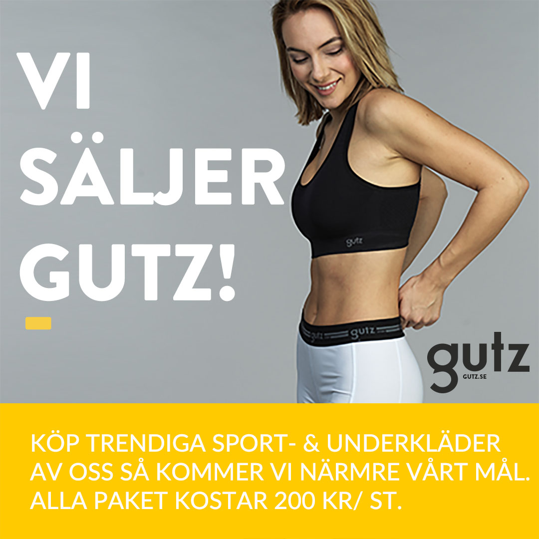 VI SÄLJER GUTZ - HJÄLP OSS NÅ VÅRA MÅL