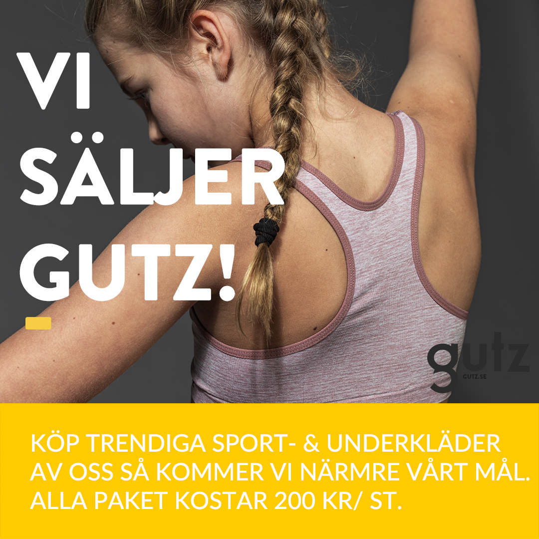 VI SÄLJER GUTZ - HJÄLP OSS NÅ VÅRA MÅL