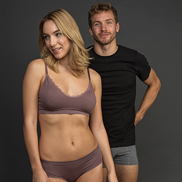 304321 GUTZ LADIES SEAMLESS TOP WITH LACE